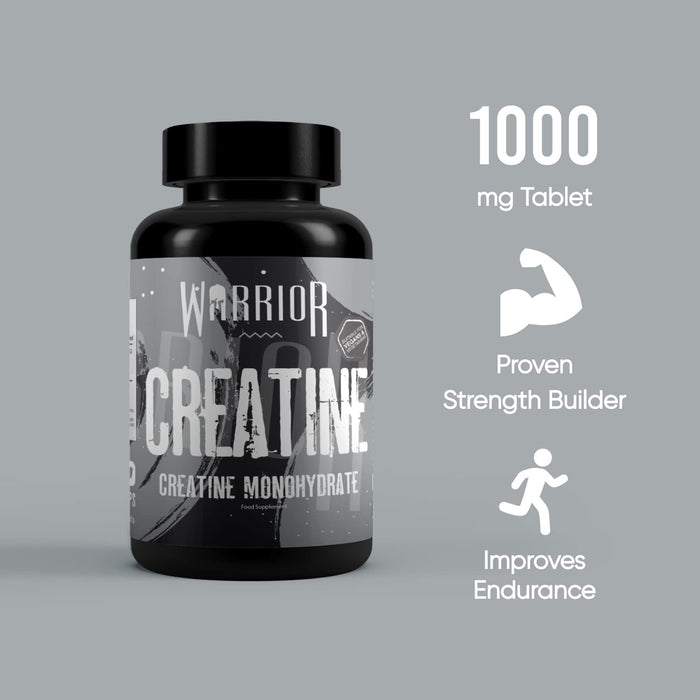 Warrior Creatine Monohydrate 1000mg 60 tablets