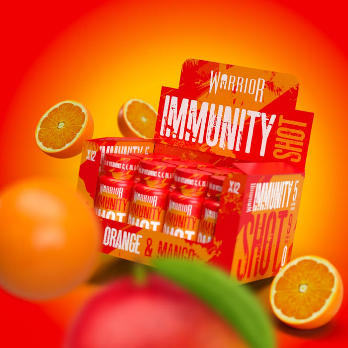 Warrior Immunity Shots 12x60ml - Combination Multivitamins & Minerals at MySupplementShop by Warrior
