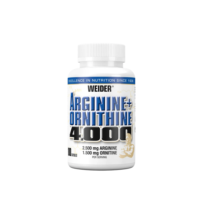 Weider Arginine + Ornithine 4000 - 180 caps