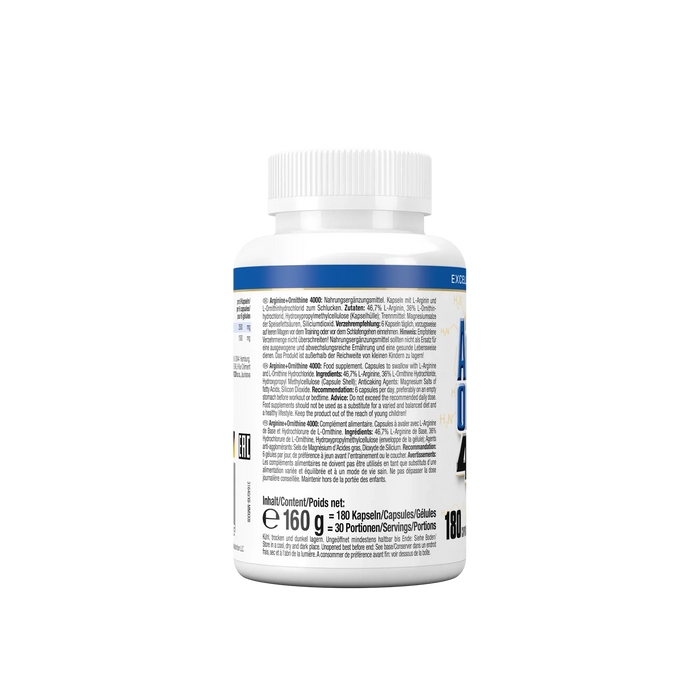 Weider Arginine + Ornithine 4000 - 180 caps
