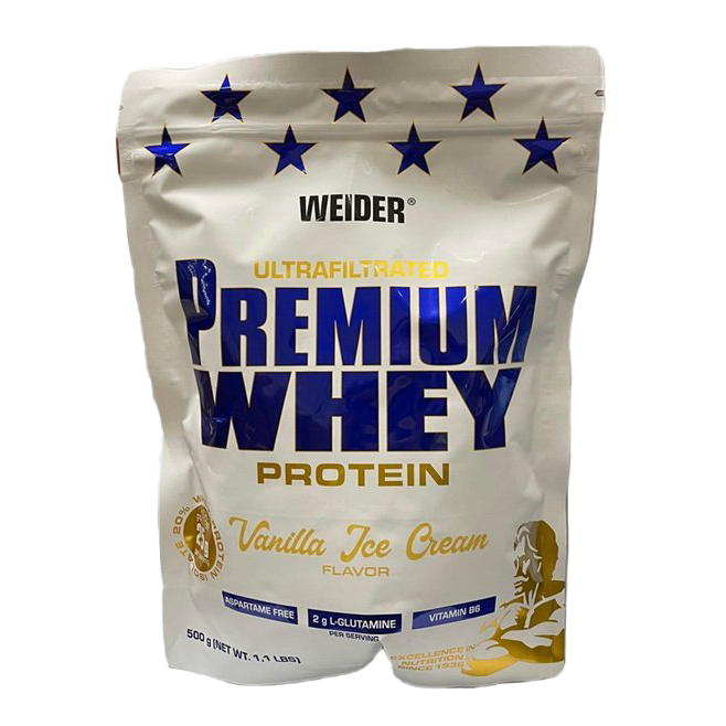 Weider Premium Whey, Vanilla Ice Cream 500g