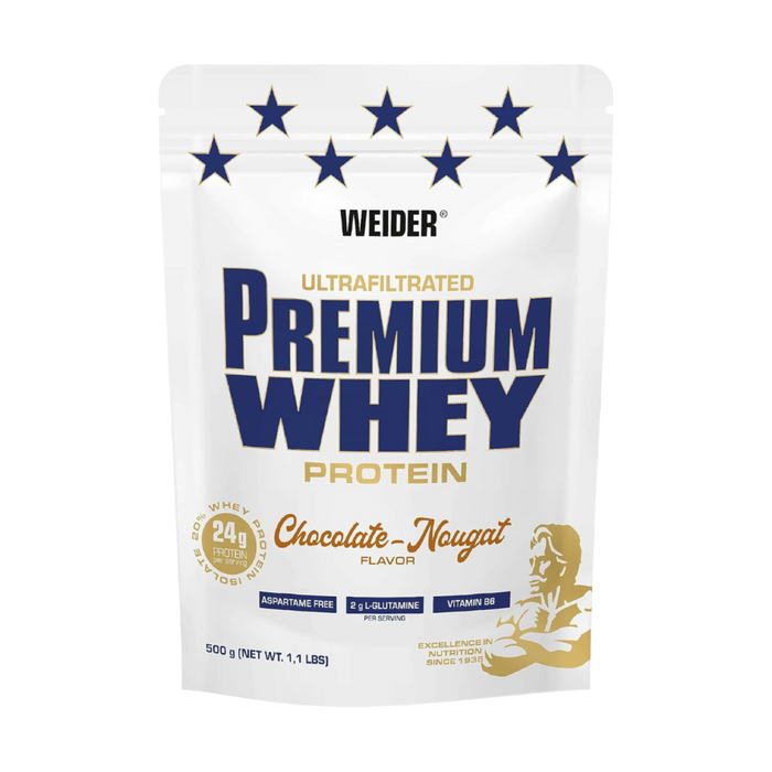 Weider Premium Whey, Chocolate Nougat - 500g