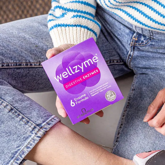 Vitabiotics Wellzyme Digestive Enzymes 60 Capsules