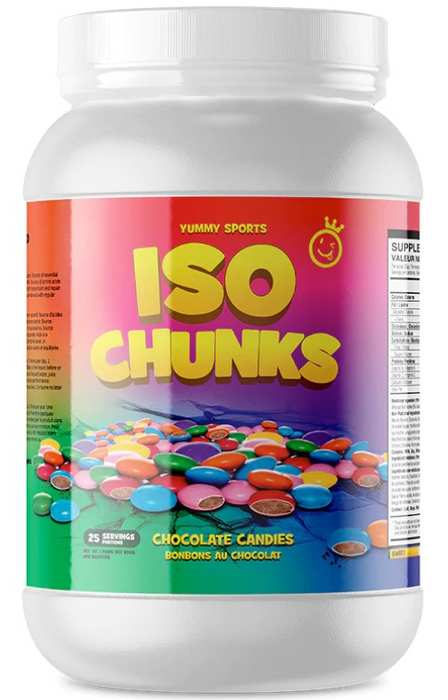 Yummy Sports ISO Chunk 25 Serv 800g Chocolate Candies - Sports Supplements at MySupplementShop by Yummy Sports