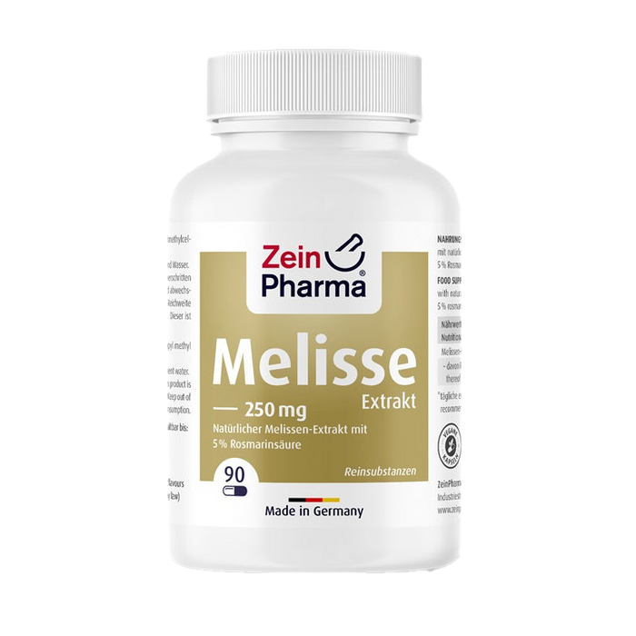 Zein Pharma Melissa Extract, 250mg - 90 vcaps