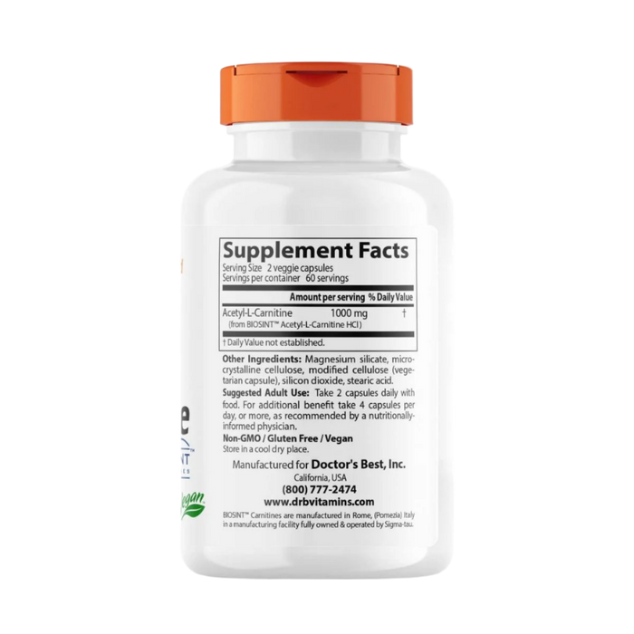 Doctor's Best MSM with OptiMSM 1,000 mg 180 Capsules