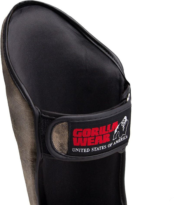 Gorilla Wear Yeso Shin Guards - Vintage Brown - Shin Guards at MySupplementShop by Gorilla Wear