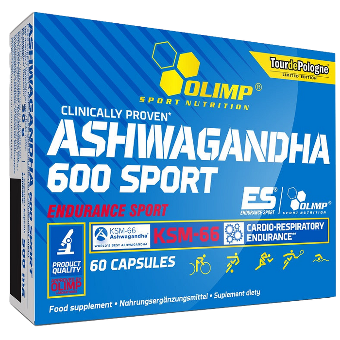 Olimp Nutrition Ashwagandha 600 Sport – 60 Kapseln
