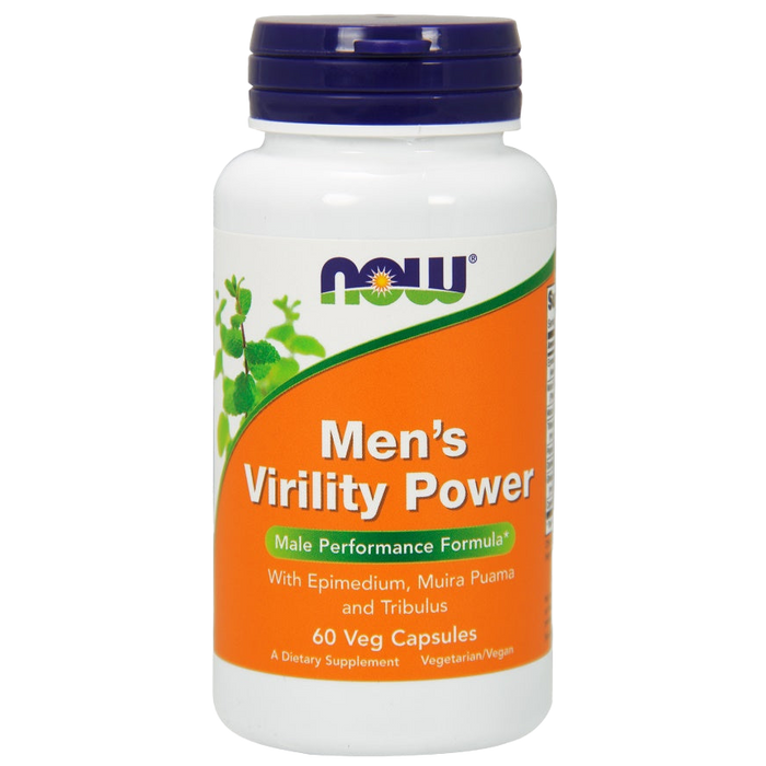 NOW Foods Men's Virility Power – 60 Kapseln