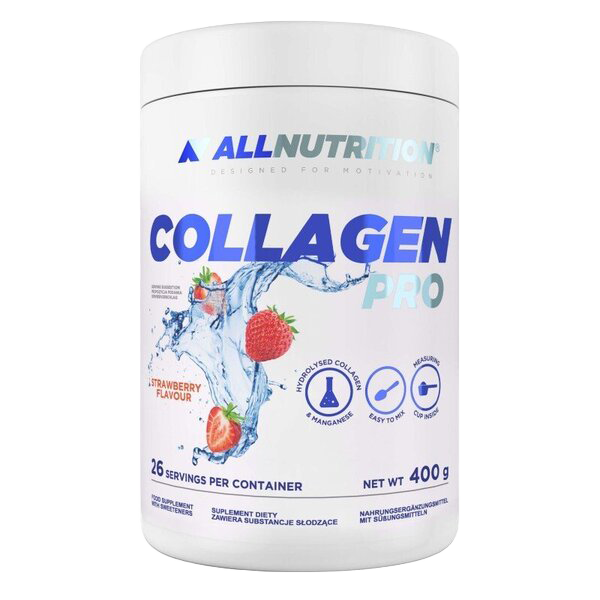 Allnutrition Collagen Pro, Strawberry 26 Servings - 400g