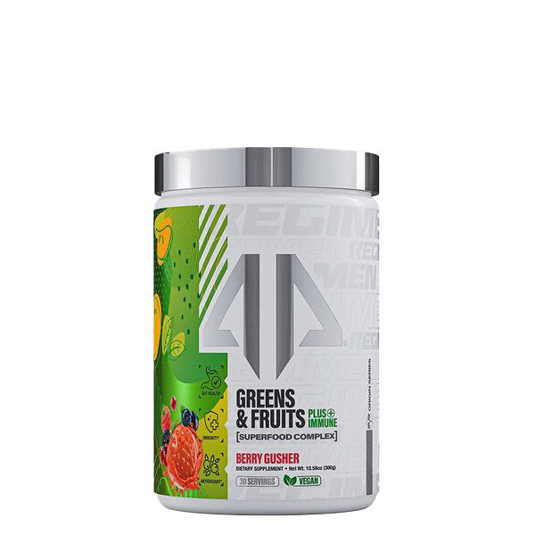 AP Sports Regimen Greens &amp; Fruits + Immune, Berry Gusher – 300 Gramm