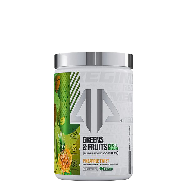 AP Sports Regimen Greens &amp; Fruits + Immune, Pineapple Twist – 300 Gramm