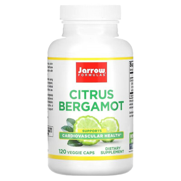 Jarrow Formulas Citrus Bergamot, 500mg - 120 vcaps