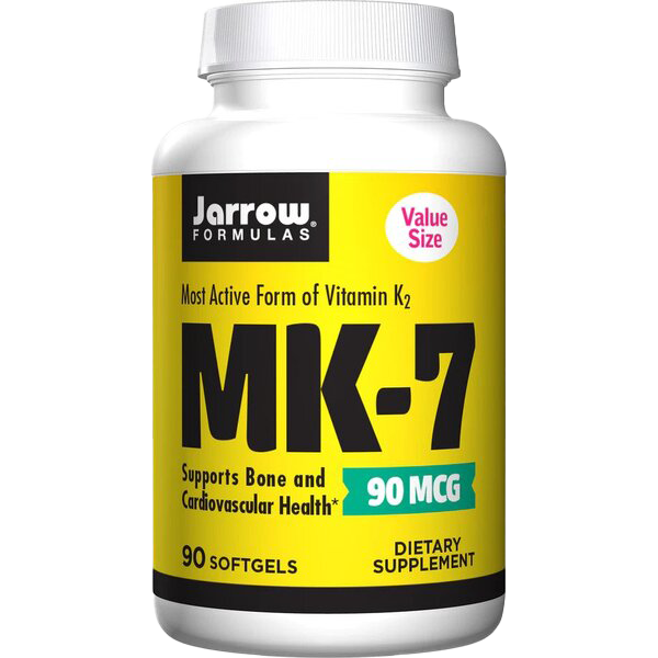 Jarrow Formulas Vitamin K2 MK-7, 90 mcg – 90 Kapseln