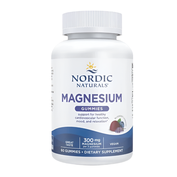 Nordic Naturals Magnesium Gummies, Blueberry Lavender - 60 gummies