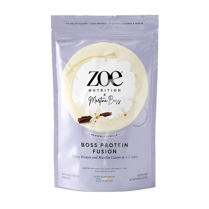 ZOE Nutrition Boss Protein Fusion, Heavenly Vanilla - 454g