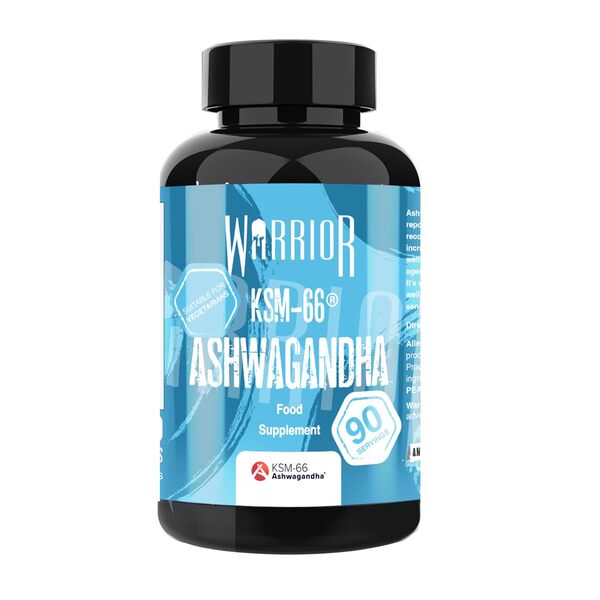 Warrior Ashwagandha KSM-66 - 90 caps - Ashwagandha at MySupplementShop by Warrior