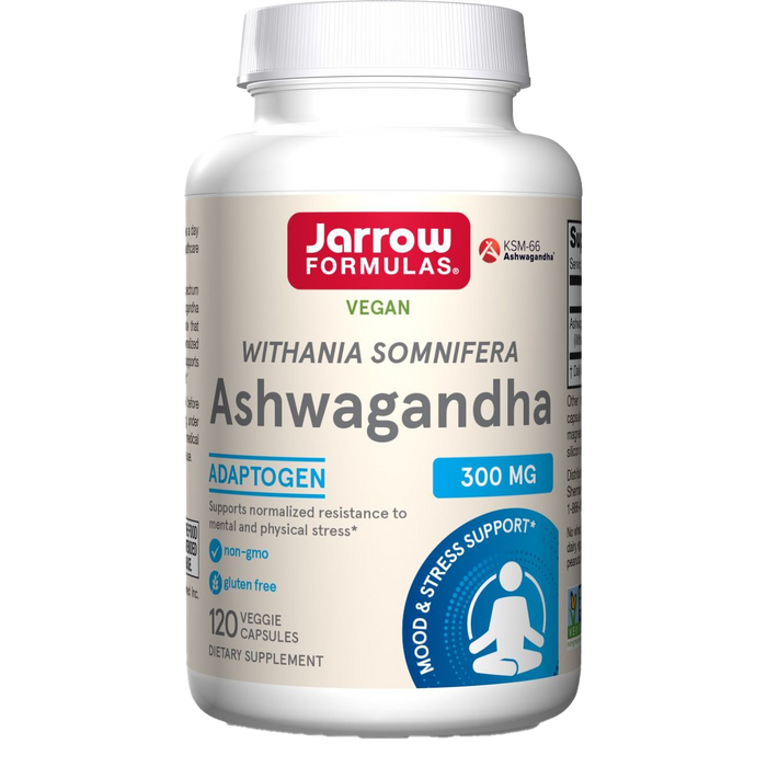 Jarrow Formulas Ashwagandha, 300 mg – 120 Kapseln