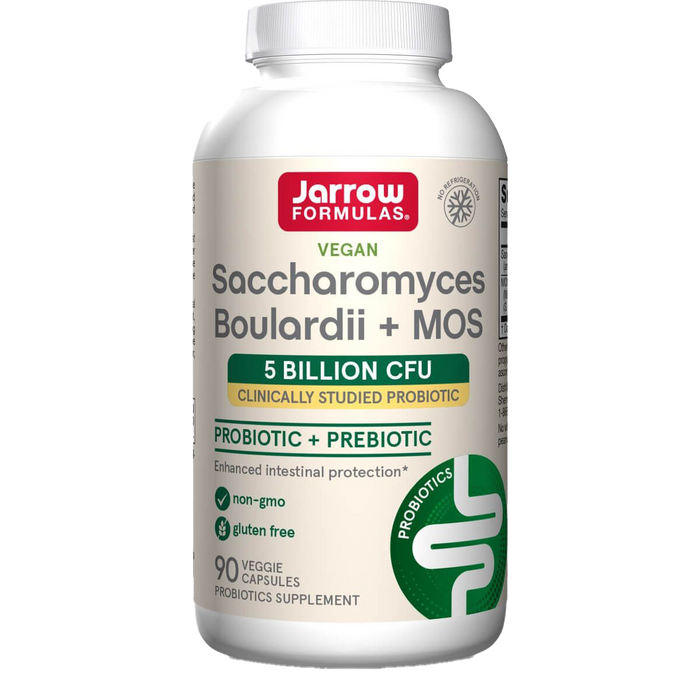 Jarrow Formulas Saccharomyces Boulardii + MOS – 90 Kapseln