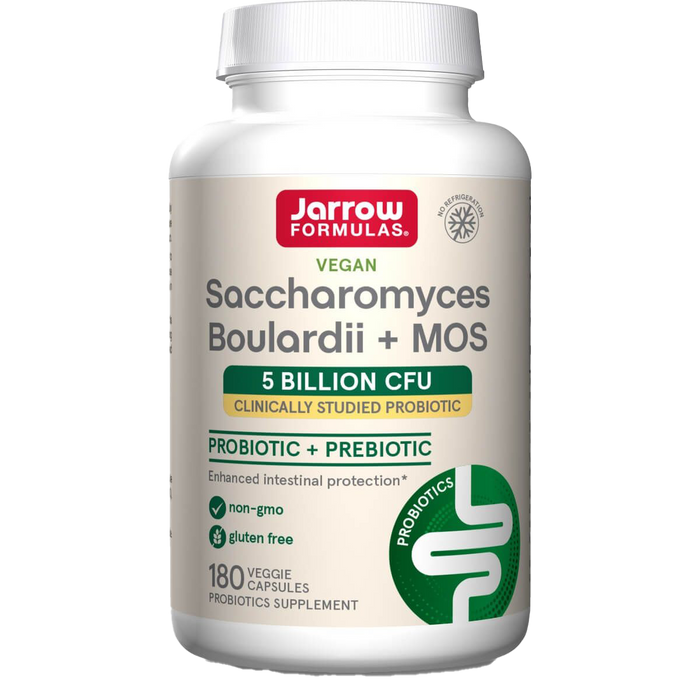 Jarrow Formulas Saccharomyces Boulardii + MOS – 180 Kapseln