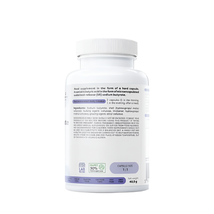 Osavi Sodium butyrate SR, 960mg - 120 vegan capsules