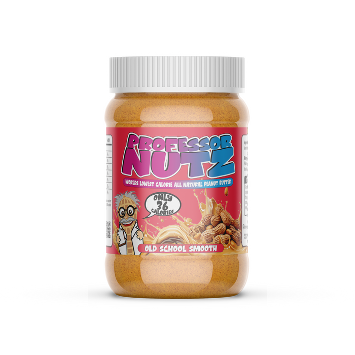 Professor Nutz™ Peanut Butter | Low-Calorie, High-Protein, Fat-Binding Fiber | 7g Protein Per Ounce
