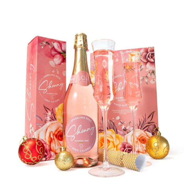 The Skinny Food Co Skinny Sparkling Rose Non-Alcoholic 0.0% 750ml Rose
