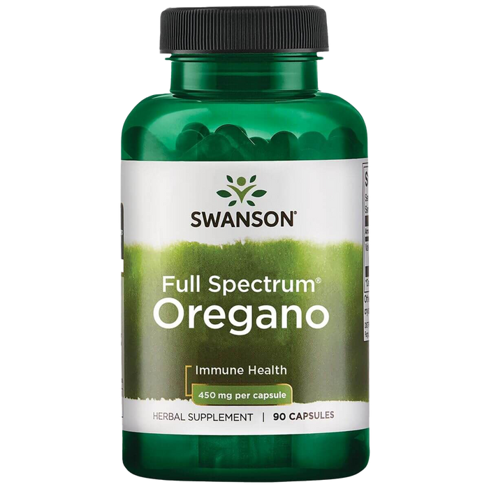 Swanson Full Spectrum Oregano, 450 mg – 90 Kapseln