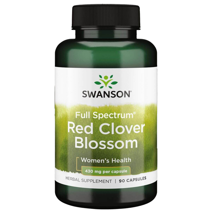 Swanson Red Clover Blossom, 430 mg – 90 Kapseln