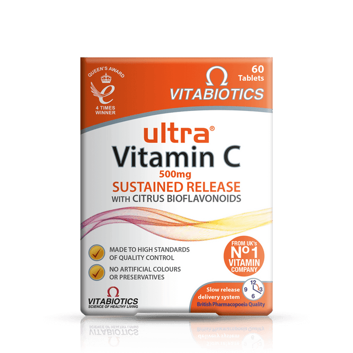 Vitabiotics Ultra Vitamin C 500mg 60 Tablets