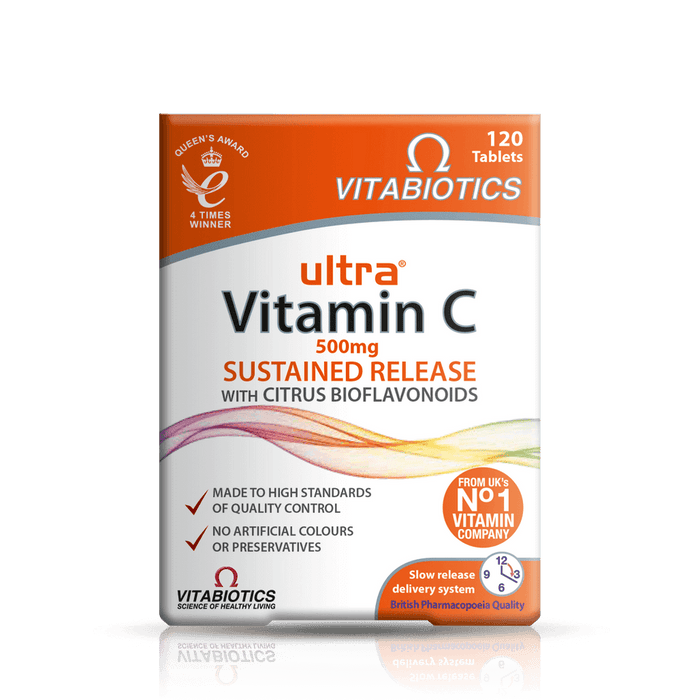 Vitabiotics Ultra Vitamin C 500mg 60 Tablets