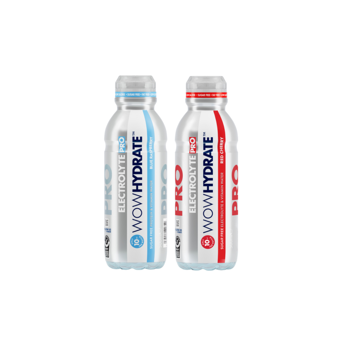 WOW Hydrate Electrolyte Pro 12 x 500ml - Red Cherry - Sports Nutrition at MySupplementShop by WOW