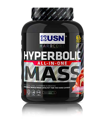 USN Hyperbolic Mass 2kg Strawberry - Sports Nutrition at MySupplementShop by Usn