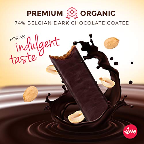 Vive Natural Vegan High Protein Bar - High Protein 100% Natural (Salted Caramel) - Sports Nutrition at MySupplementShop by Vive