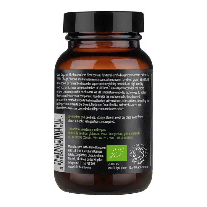 KIKI Health Organic Mushroom Extract Cacao Powder - 105g - Health Foods at MySupplementShop by KIKI Health