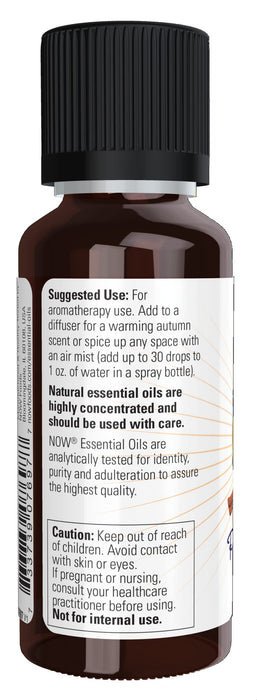 NOW Foods Essential Oil, Pumpkin Spice - 30 ml. - Mood Enhancement at MySupplementShop by NOW Foods