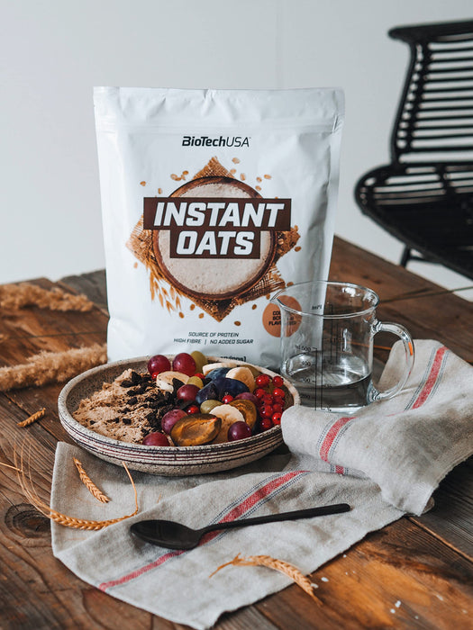 BioTechUSA Instant Oats, Chocolate - 1000g - Health Foods at MySupplementShop by BioTechUSA