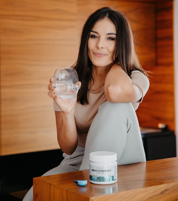 BioTechUSA MSM + Vitamin C, Lemon - 150g - Joint Support at MySupplementShop by BioTechUSA