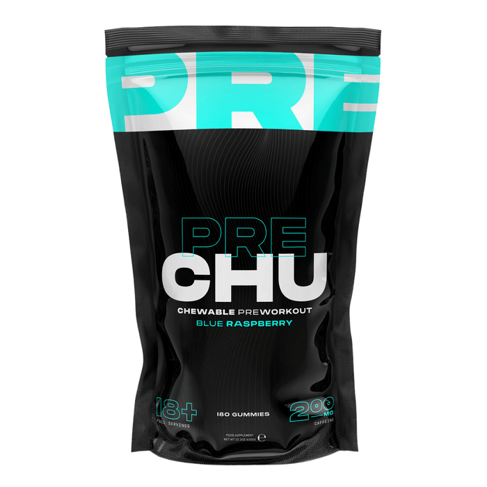 PRE CHU Pre-workout gummies 630g - Blue Raspberry - Health & Beauty > Health Care > Fitness & Nutrition > Vitamins & Supplements at MySupplementShop by CHU Gummies