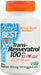 Doctor's Best Trans-Resveratrol with ResVinol-25, 100mg - 60 vcaps - Health and Wellbeing at MySupplementShop by Doctor's Best