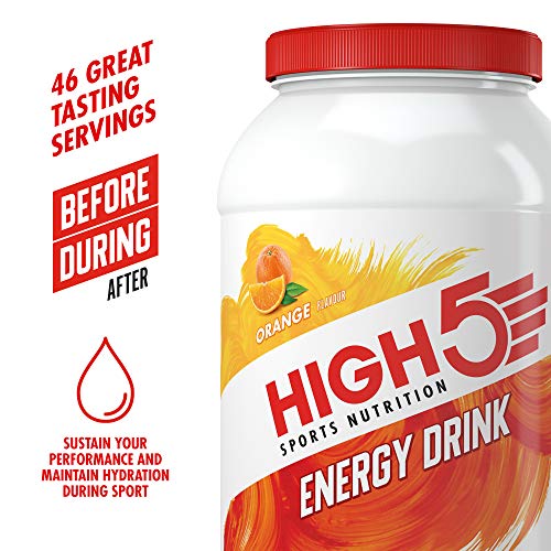High 5 Energy Drink Orange 2.2kg - Sports Nutrition at MySupplementShop by High 5