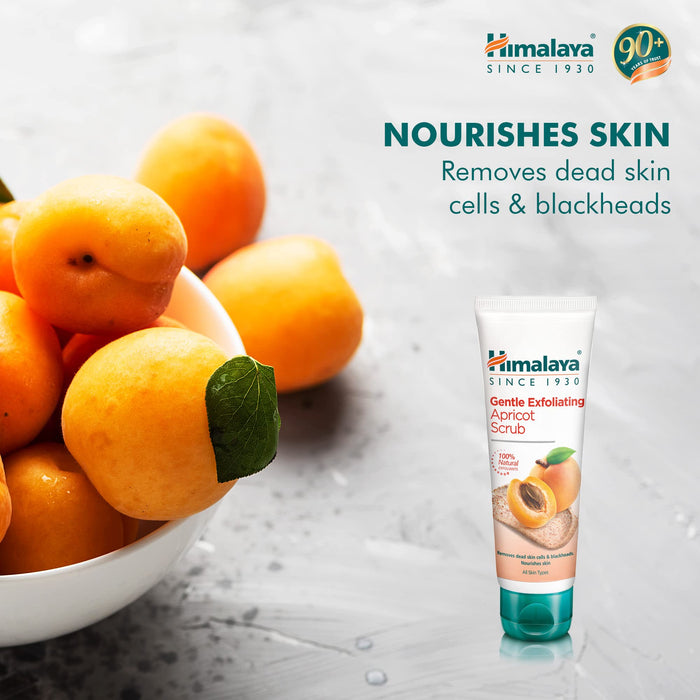 Himalaya Gentle Exfoliating Apricot Scrub - 75 ml. - Sports Supplements at MySupplementShop by Himalaya