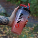 ICON Nutrition Classic Protein Shaker Bottle 600ml Protein Shaker (Clear/Black (Red Cap)) - Sports Nutrition at MySupplementShop by ICON Nutrition