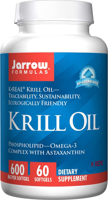 Jarrow Formulas Krill Oil - 60 softgels - Omegas, EFAs, CLA, Oils at MySupplementShop by Jarrow Formulas