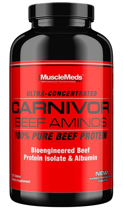 MuscleMeds Carnivor Beef Aminos - 300 tablets - Amino Acids and BCAAs at MySupplementShop by Musclemeds