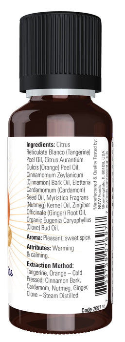 NOW Foods Essential Oil, Pumpkin Spice - 30 ml. - Mood Enhancement at MySupplementShop by NOW Foods