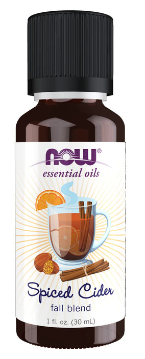 NOW Foods Essential Oil, Spiced Cider - 30 ml. - Health and Wellbeing at MySupplementShop by NOW Foods