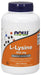 NOW Foods L-Lysine, 1000mg - 250 tabs - Amino Acids and BCAAs at MySupplementShop by NOW Foods