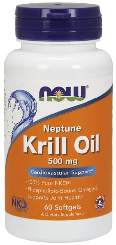 NOW Foods Neptune Krill Oil, 1000mg - 60 softgels - Joint Support at MySupplementShop by NOW Foods