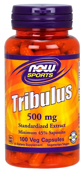 NOW Foods Tribulus, 500mg - 100 vcaps - Natural Testosterone Support at MySupplementShop by NOW Foods